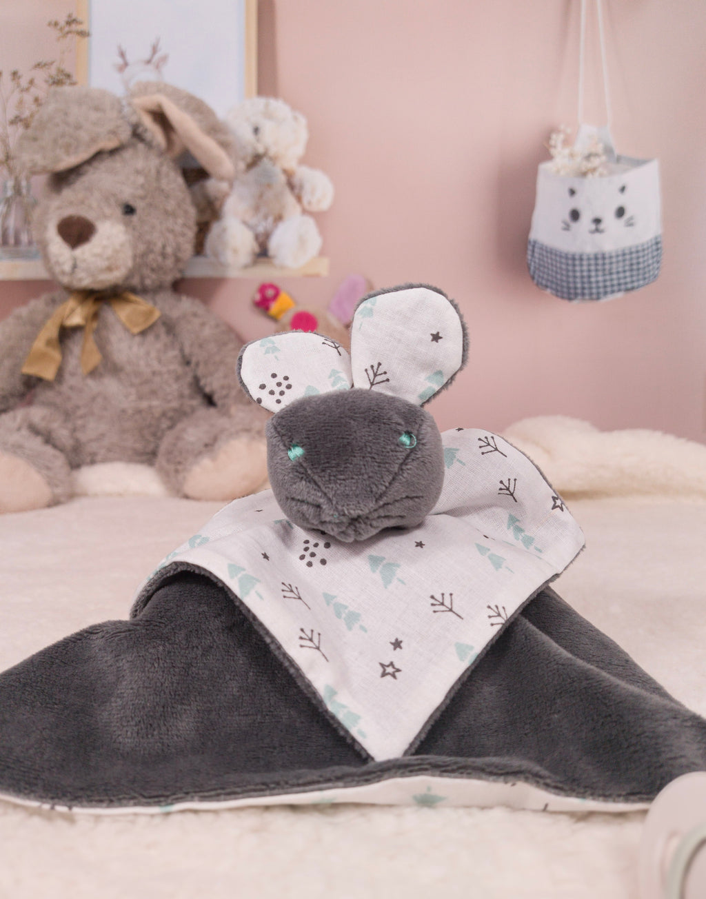 Doudou Benoky  sapin gris