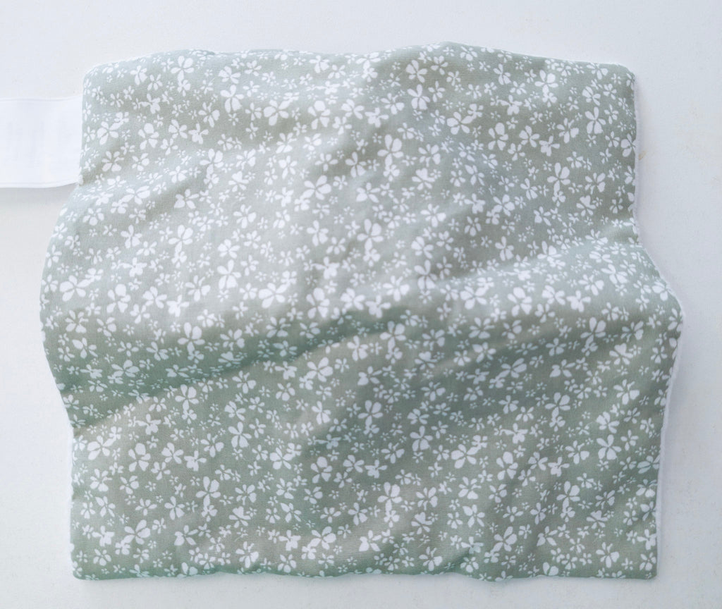 Doudou Benoky petite fleur verte